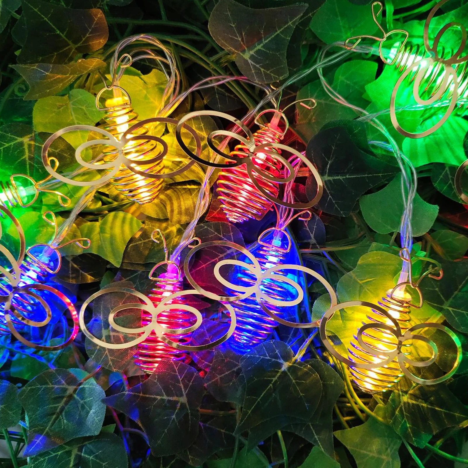 

1Pcs Christmas LED Honey String Spring Outdoor Decorative Light Festival Garden Party Lamp String Festival Decor