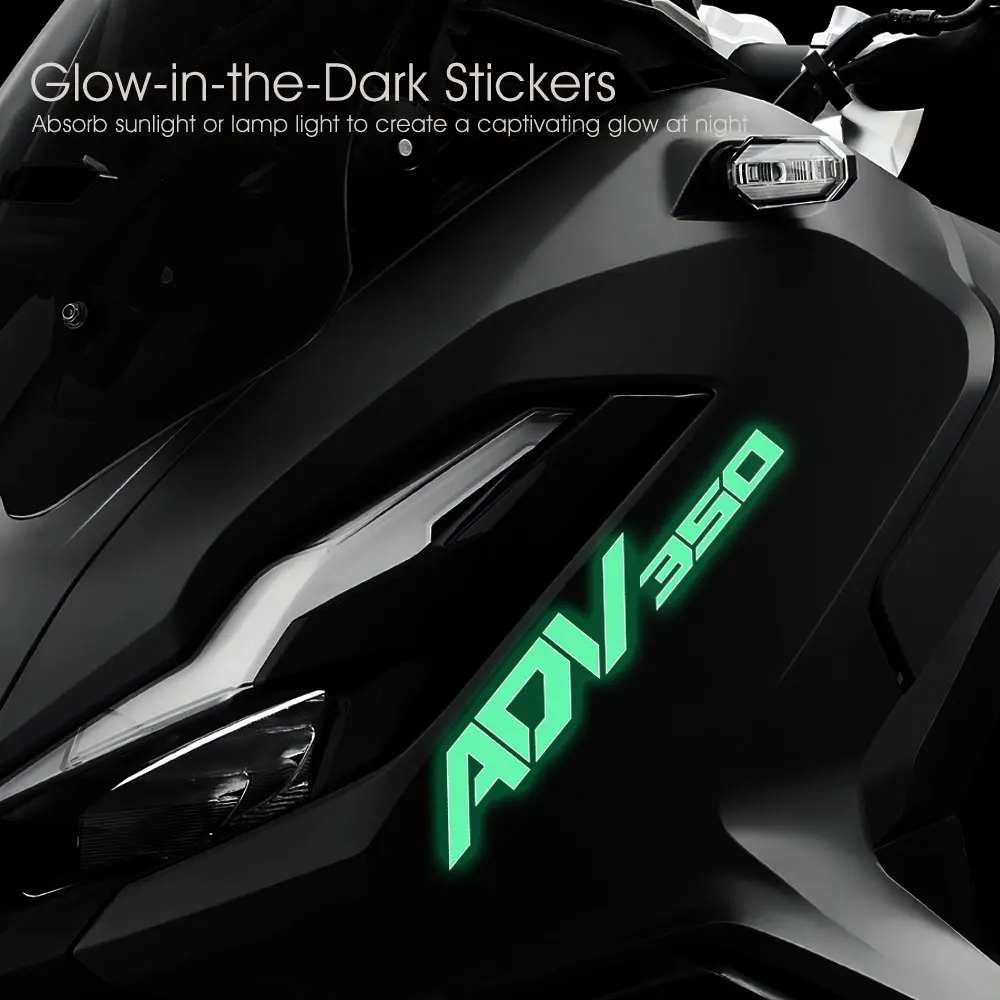 Motorcycle Glow Stickers Waterproof Body Decal ADV 350 Sticker for Honda ADV350 Accessories 2021 2022 2023 2024