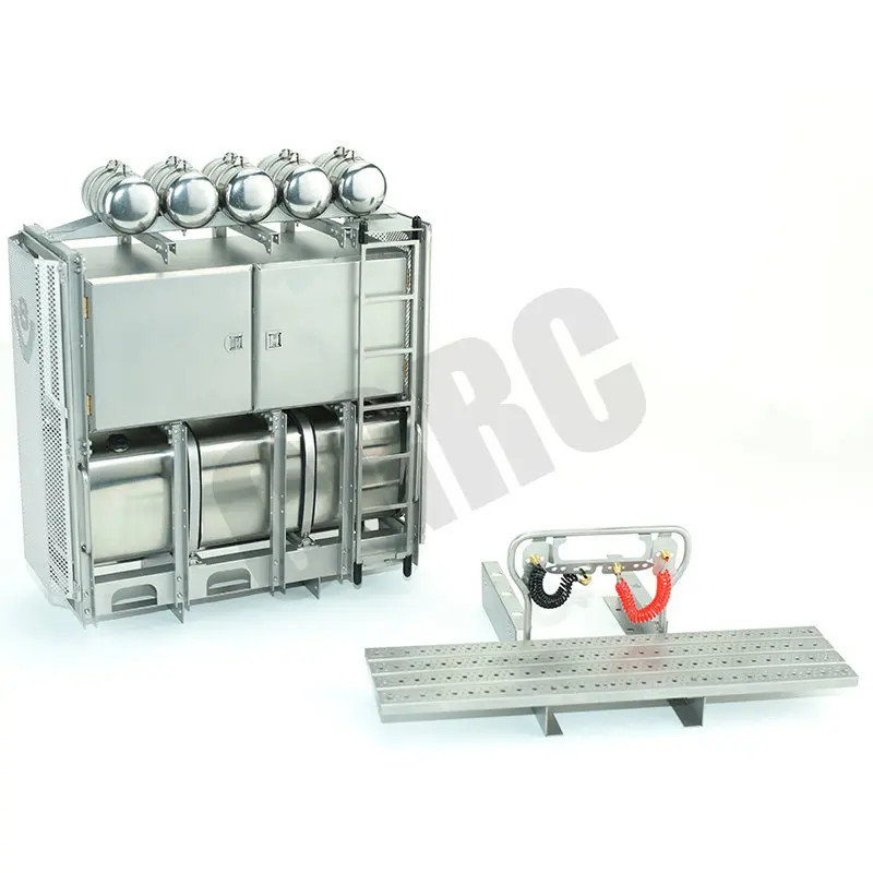 Heavy Duty Truck Model Metal Equipment Rack For 1/14 RC Trucks Tamiya Tractor Scania 770s R620 MAN Benz 1851 Lesu Car TGS Parts