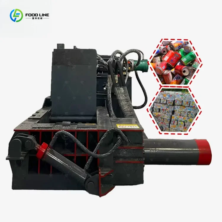 Customized Industrial Metal Baler Forming Mixed Steel Copper Aluminum Chips For Cardboard Raw Material Production