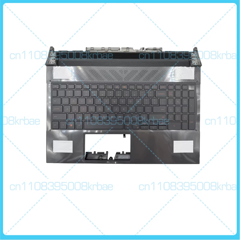 

Для Dell G15 5530 5535: верхняя крышка (C-крышка) с клавиатурой с подсветкой и упором для рук (025CCM)