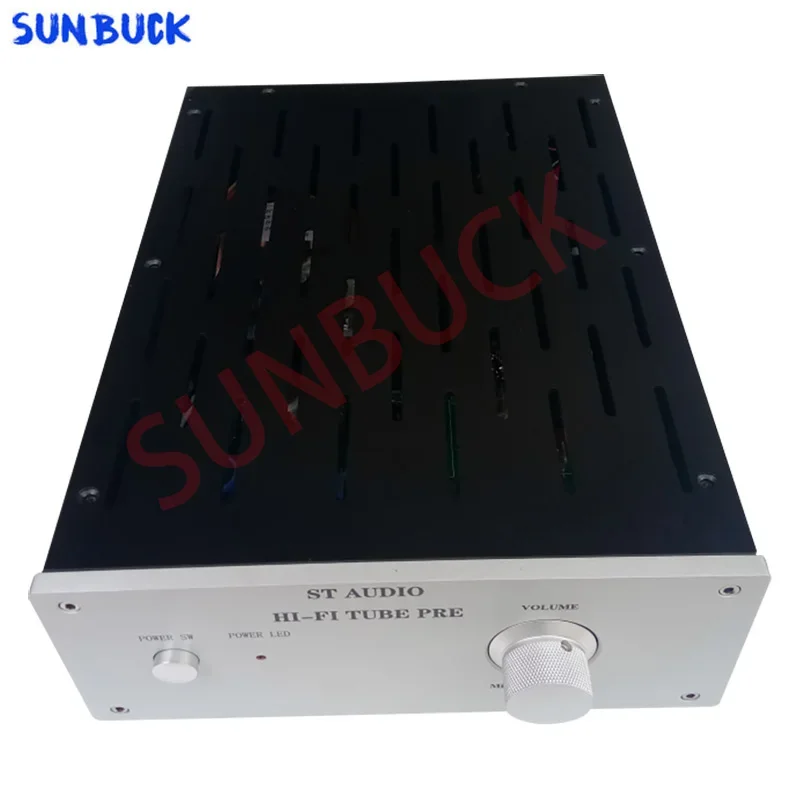 SUNBUCK Conrad Johnson PV12 No negative feedback circuit Voltage Stabilizing Preamp 6Z4 6X4 ECC82 Tube Preamplifier Amplifier