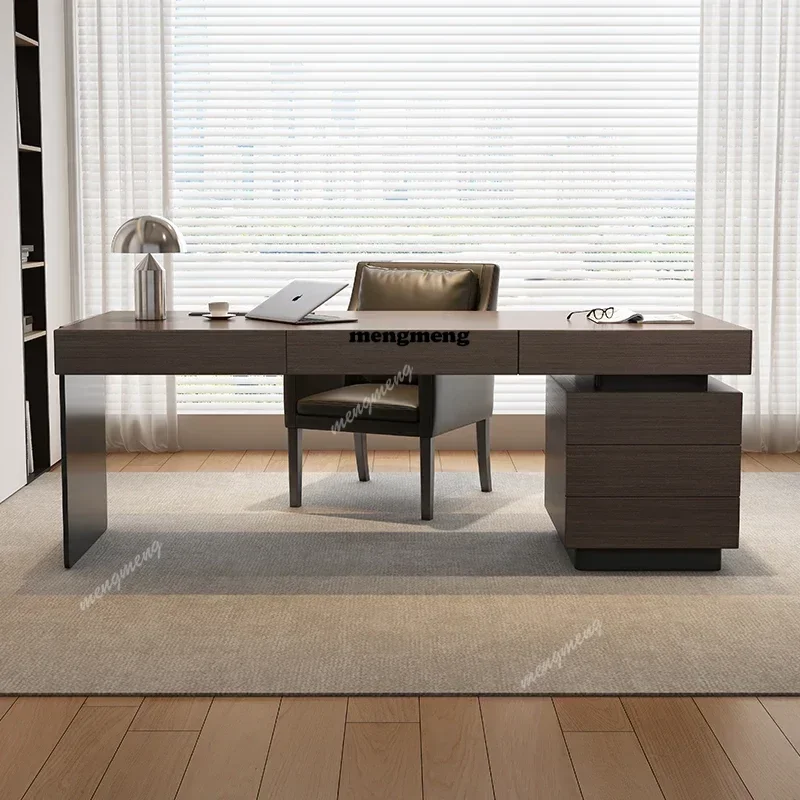 

Luxury Modern Office Desks Italian Minimalism High-end Design Office Desks Computer Creative Furniture Bureau De Chambre