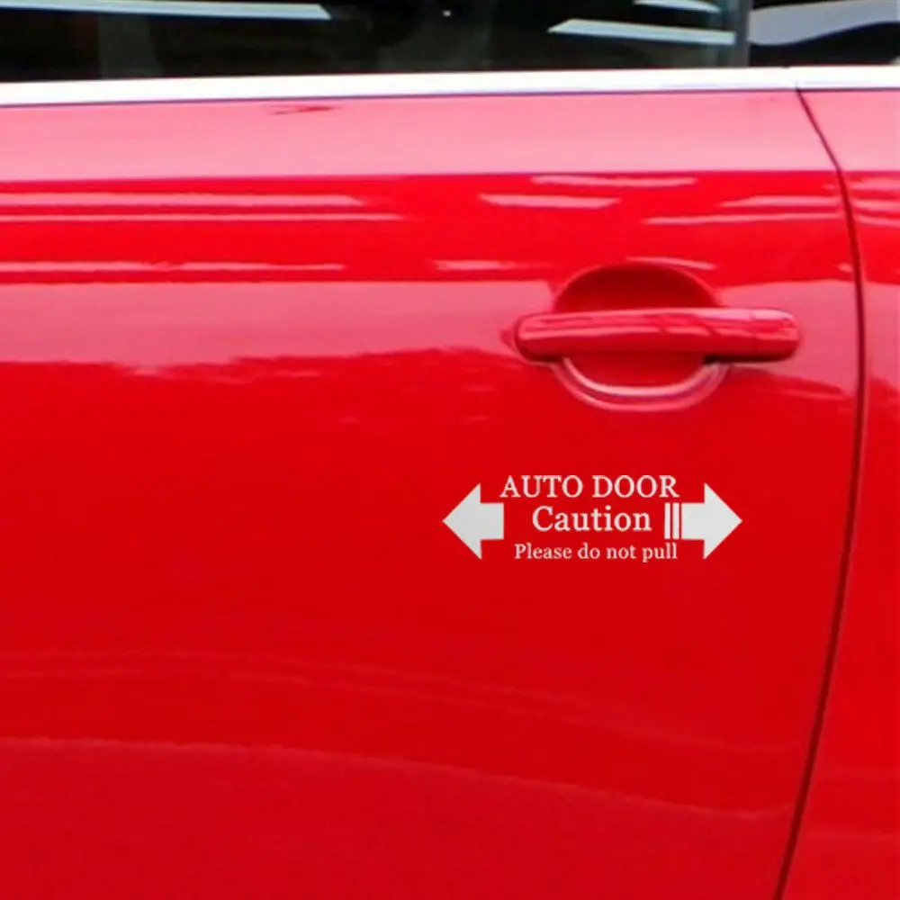 

New Home Decal Car Sticker Please Do Not Pull Auto Door Warning Caution