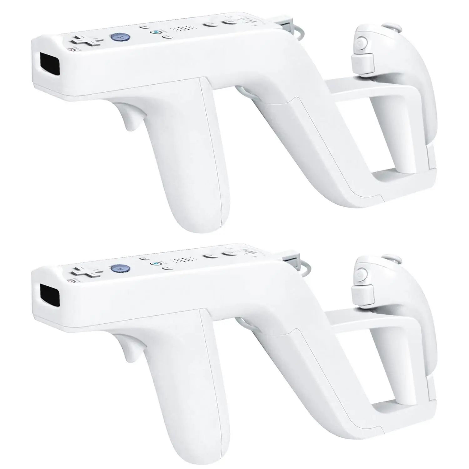 For Nintendo Wii Gun Nunchuk Motion Plus Remote Shooting Game Gamepads Holder for Zapper Controller for Nintendo Wii Accessories