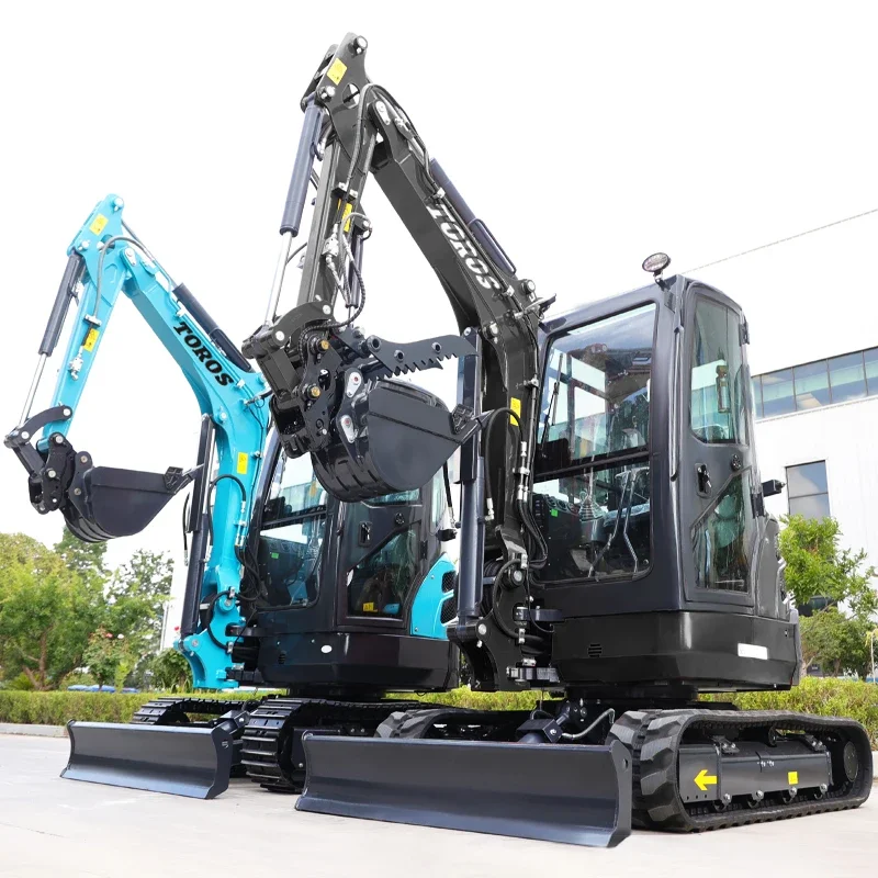 EPA Kubota Engine 4 Ton New Crawler Digger MiniBagger Compact Mini Excavator Machine