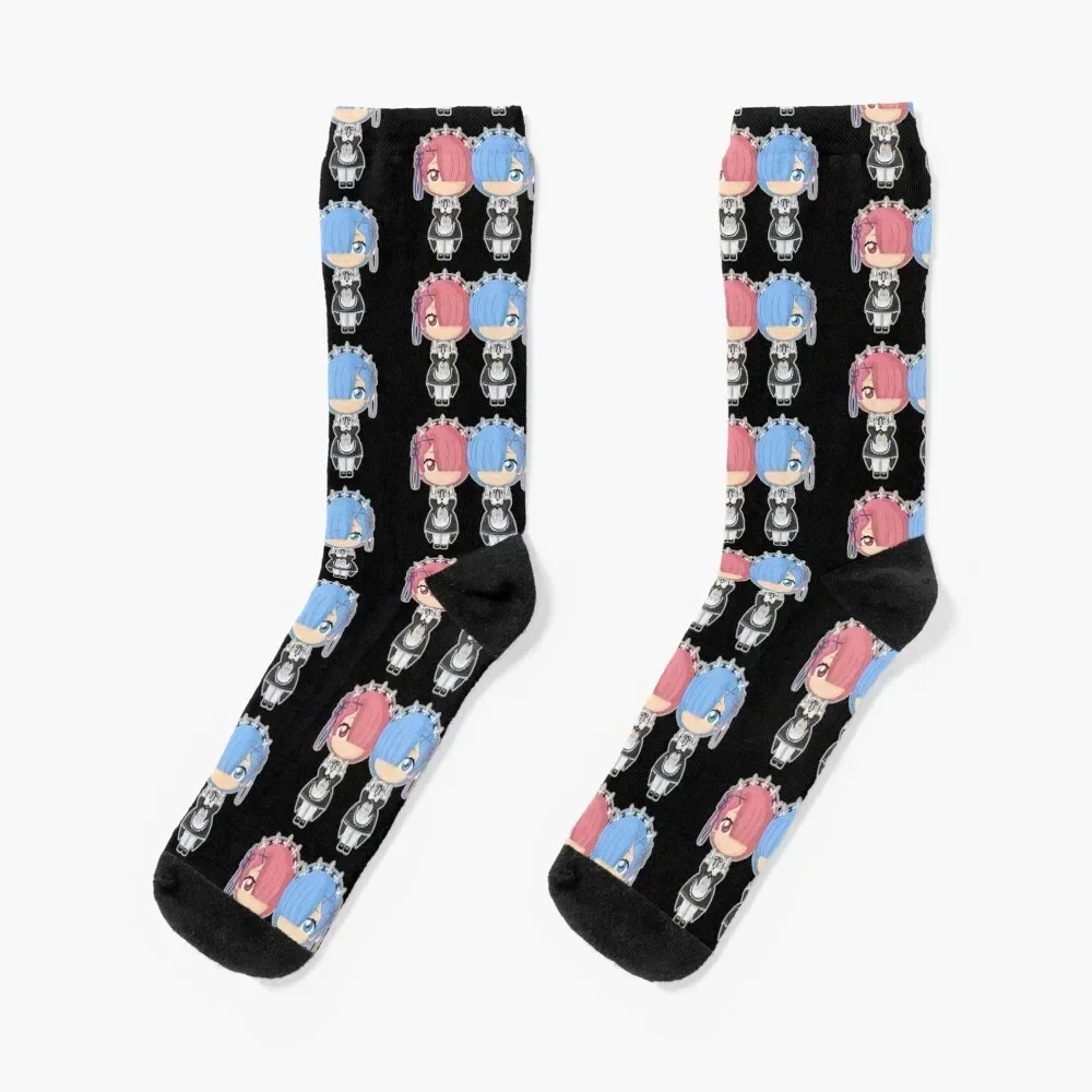 

Rem and Ram Socks Stockings man Toe sports Girl'S Socks Men's