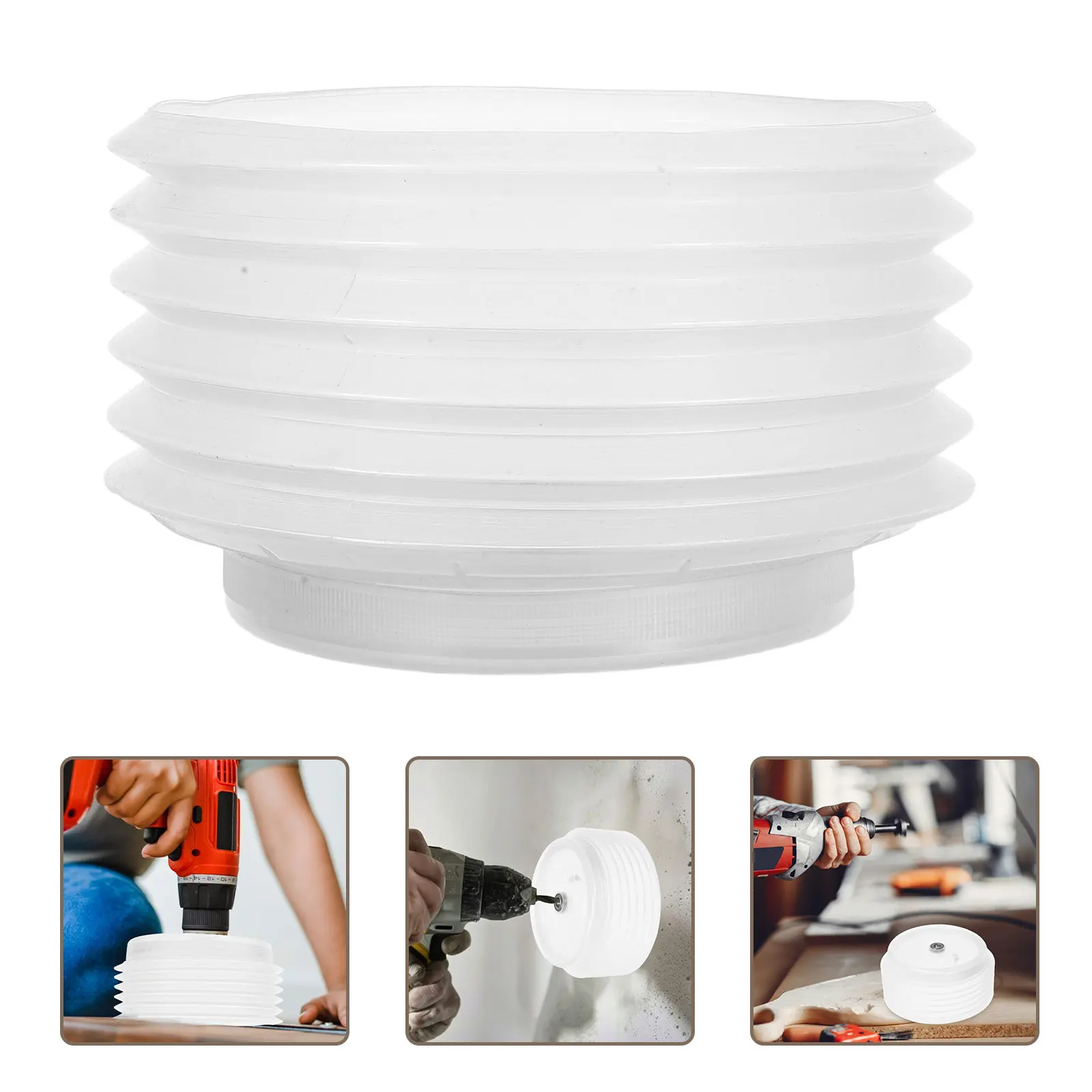 Multi-Functional Drill Dust Universal Catcher for Electric Hammer Drills Dustproof Worksite Cover