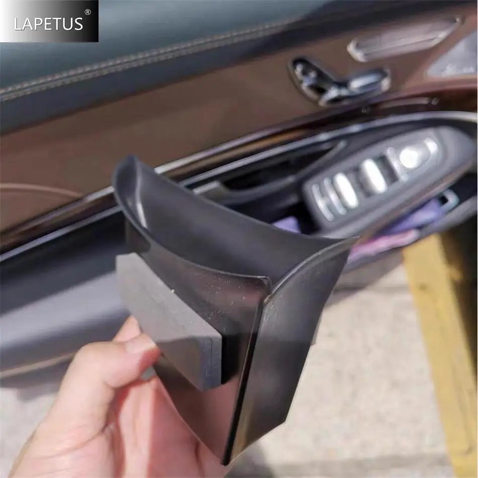 

Plastic Auto Inner Door Handle Armrest Container Holder Tray Storage Box Accessories For Mercedes Benz W222 S Class 2014 - 2020