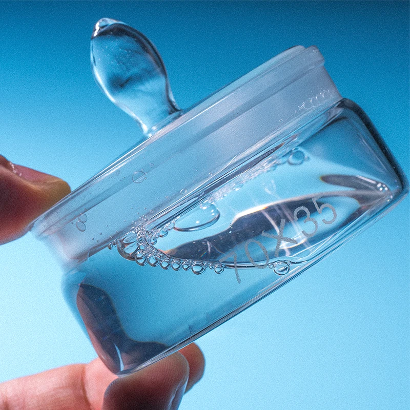 Uhrenreparatur-Öltank Zubehör: Transparenter Glasbecher, Alkoholbehälter, Uhrmacherwerkzeug-Komponente