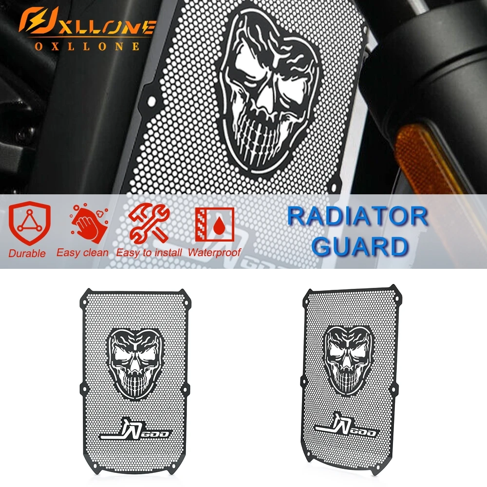 

2026 Motorcycles FOR QJMOTOR SRV600 V SRV 600 2024-2026 2025 2024 CNC Radiator Guard Grille Grill Cover Accessories Protection