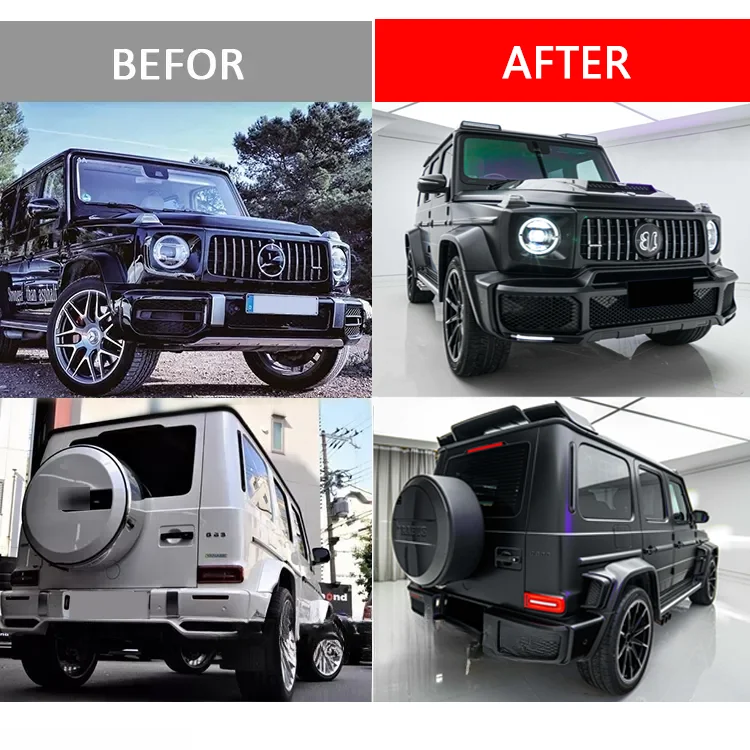 Babus Style Body Kit For G-class W463A 2019+ W464 G500 G63 Upgtade to B700 B800 B900 KO Style Body Parts