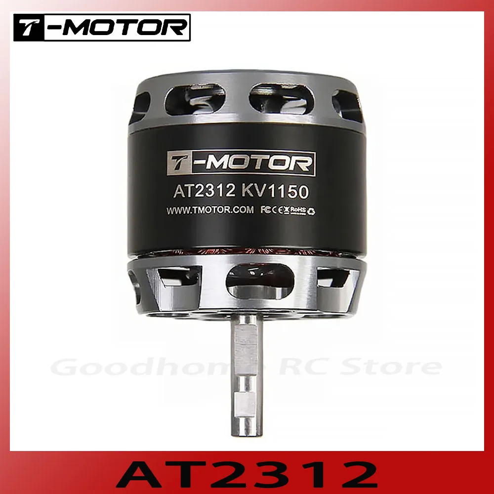 T-MOTOR Long Shaft  AT2312 1150kv 1400kv Brushless Motor for fpv Racing Rigid Wing RC Drone