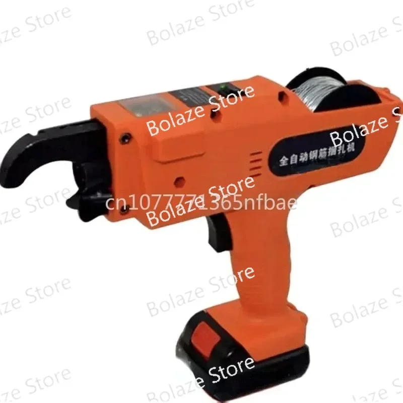 12V 4500mAh cordless cable rechargeable fully automatic steel bar tying machine