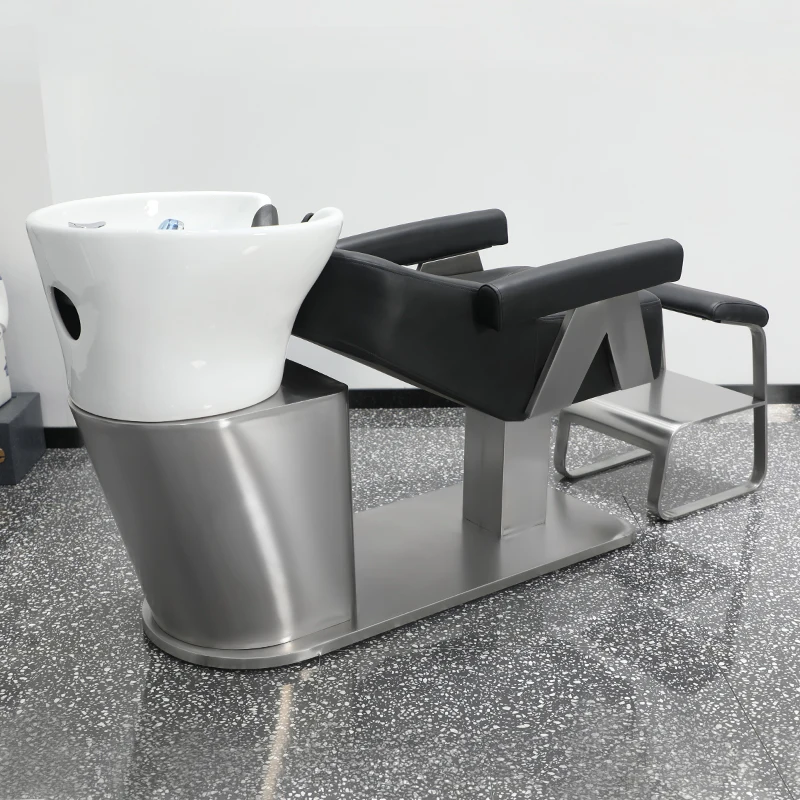 Shampoo Sink Chair Hairdressing Professional Beauty Hair Washing Chair Cosmetic Shaving Sillas Peluqueria Spa Furniture CY50XT