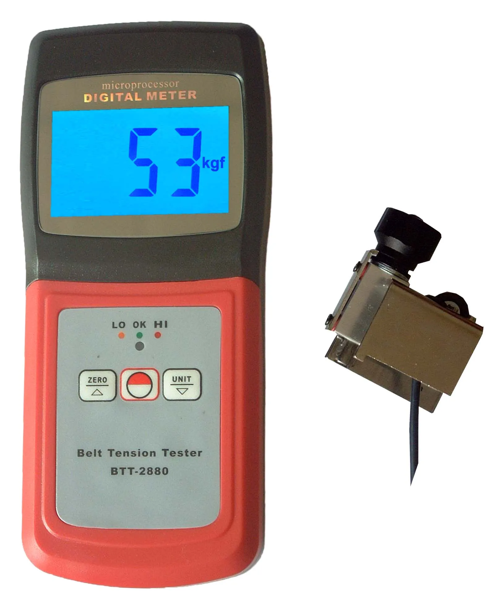 

Hot Sale Manufacturer Digital Belt Tension Meter BTT-2880 Range 0-750N