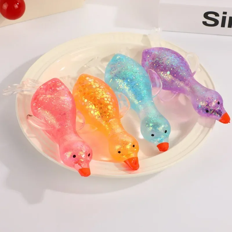 Squishy Antistress Enten-Fidget-Spielzeug – Niedliches Stressabbau-Spielzeug für Erwachsene, Dekompression-Stretch-Spielzeug, bestes Geschenk für Freunde – Detail 10