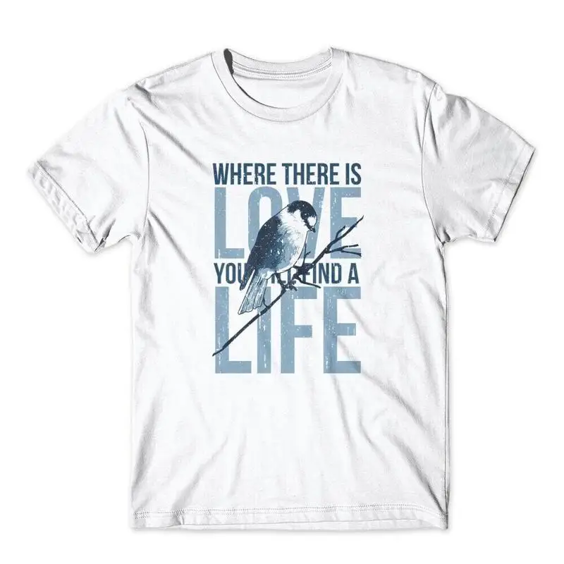 

Bird2 Love T Shirt 100 Cotton Premium NEW