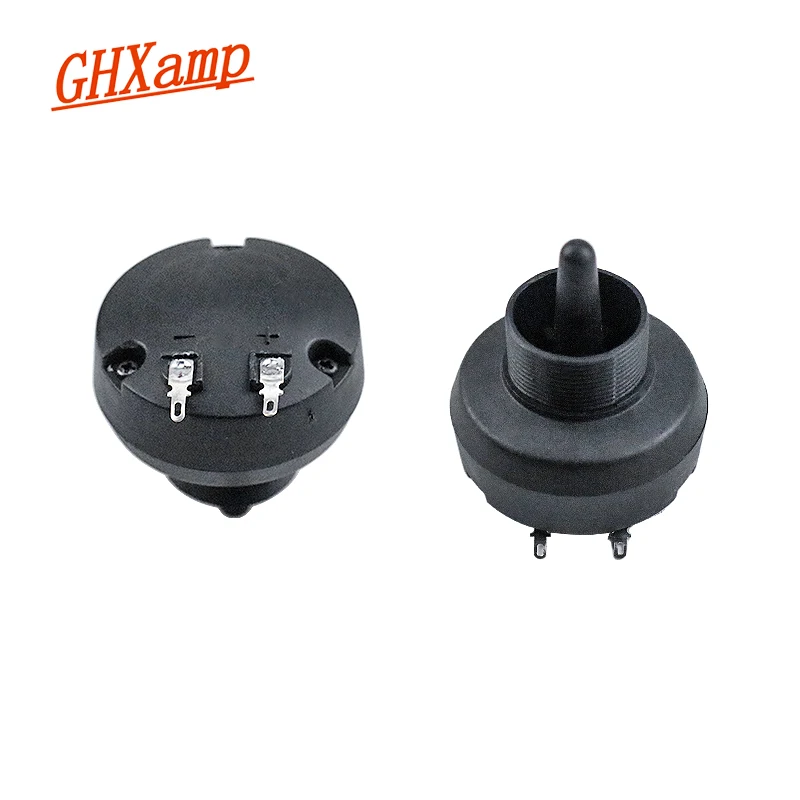 GHXAMP-Cabeça cerâmica piezoelétrica do orador do carrinho do estágio do Tweeter, 34mm rosqueado, 2.2K-27KHZ, 2pcs
