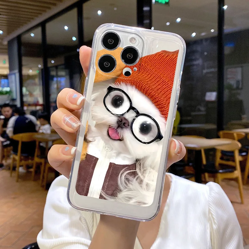 حافظة لهاتف آيفون 16 15 14 12 13 11 Pro Max IP 7 8 Plus Iphone X XS XR Xs Max