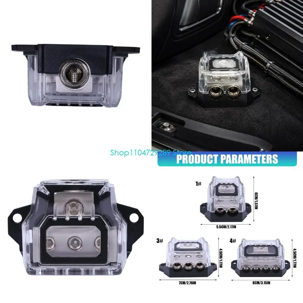 D8KE Vehicle Grounding Block with Screw Clamp Terminal Design for Wiring