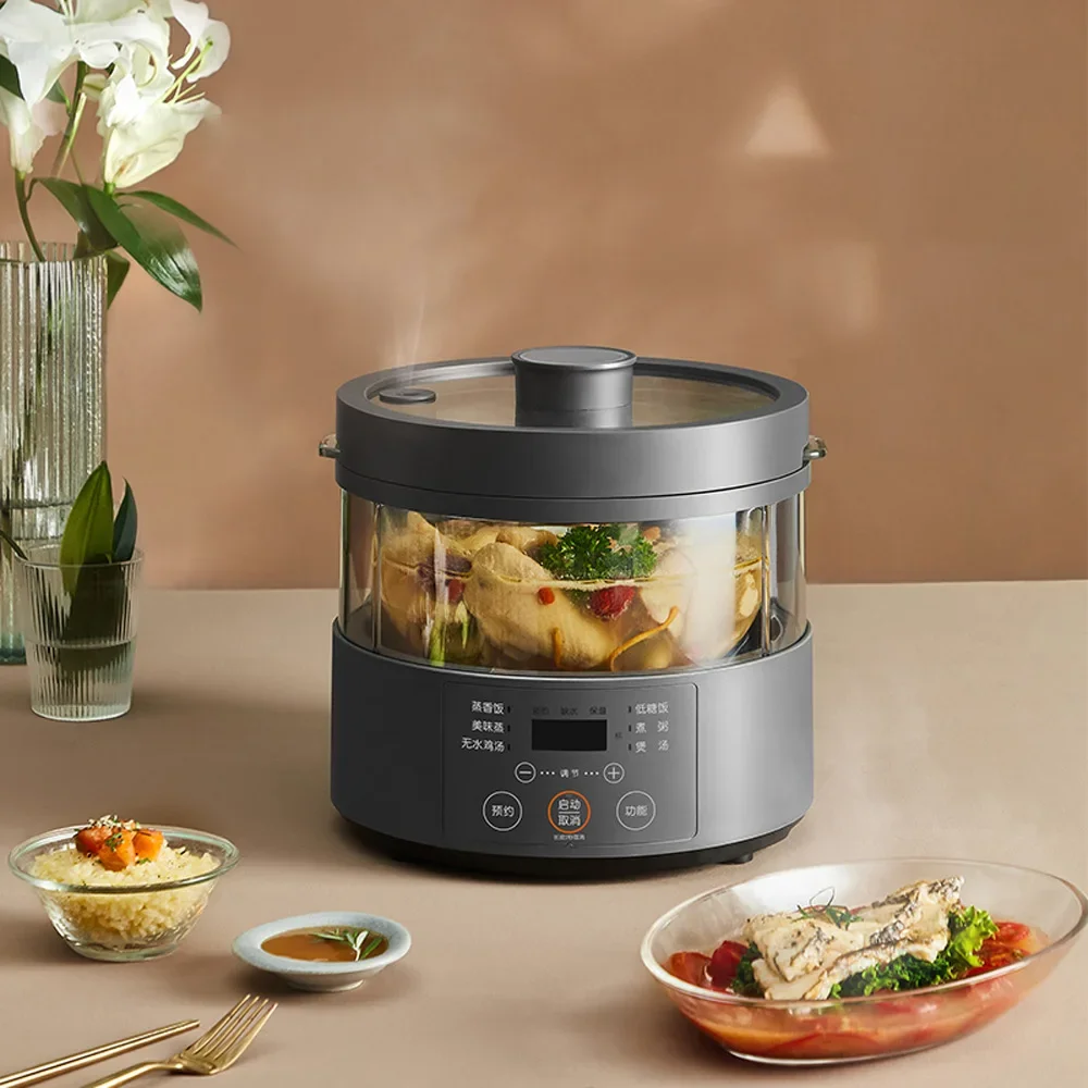 Household Food Multi Coooker Kitchen Rice Cooker Steamer Low-sugar Rice Cooker Multifunctional Intelligence Cooking Machine