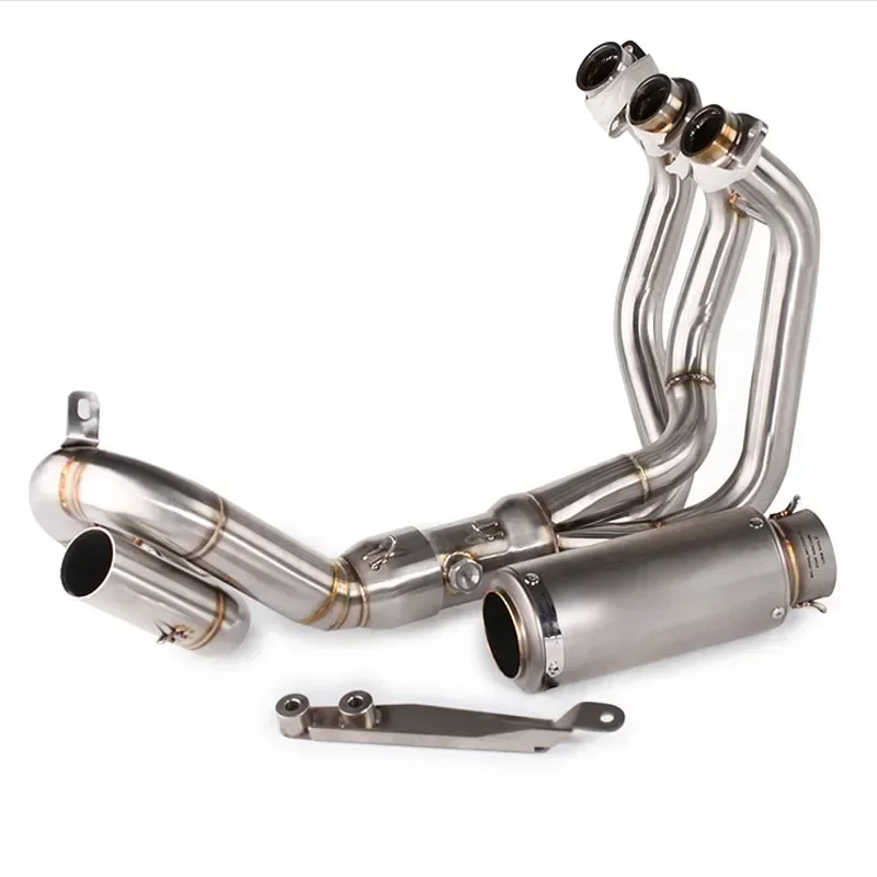 MT09 Motorcycle Full Systems Exhaust Muffler Stainless Steel Pipe For Yamaha Fz09 Mt09 mt-09 fz-09 Xsr900 2013-2021 Years