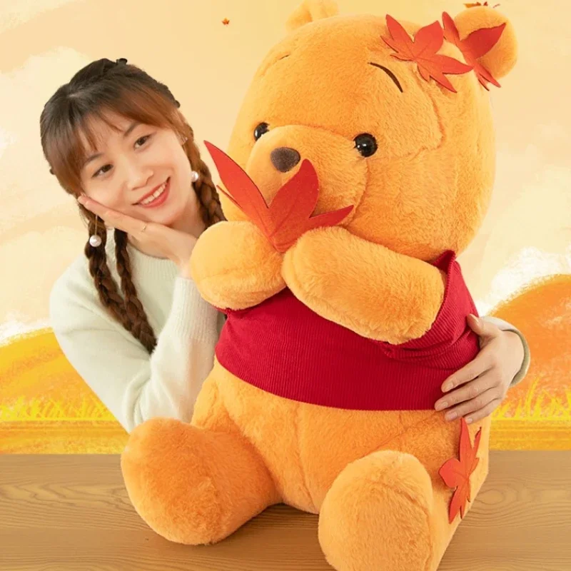 70cm super tamanho grande disney bonito bordo winnie the pooh pelúcia animal boneca plushies bonecas para crianças presente de aniversário de natal