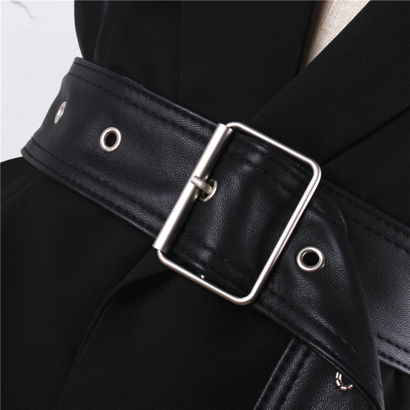 Fashion Luxury Width Black Leather Belts for Women Corset Belt Trench Coat Fur Clothing Ladies Strap Female Waistband