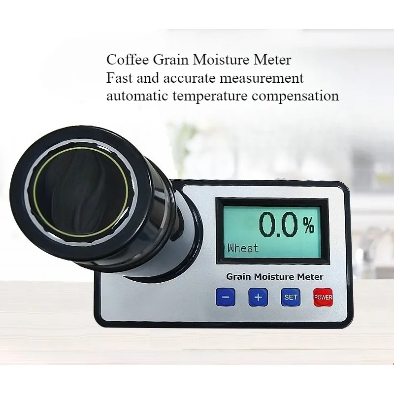 

Grain Moisture Meter GM006 Humidity Rapid Detection Digital Display Coffee Cocoa Beans Wheat Corn Moisture Content Test