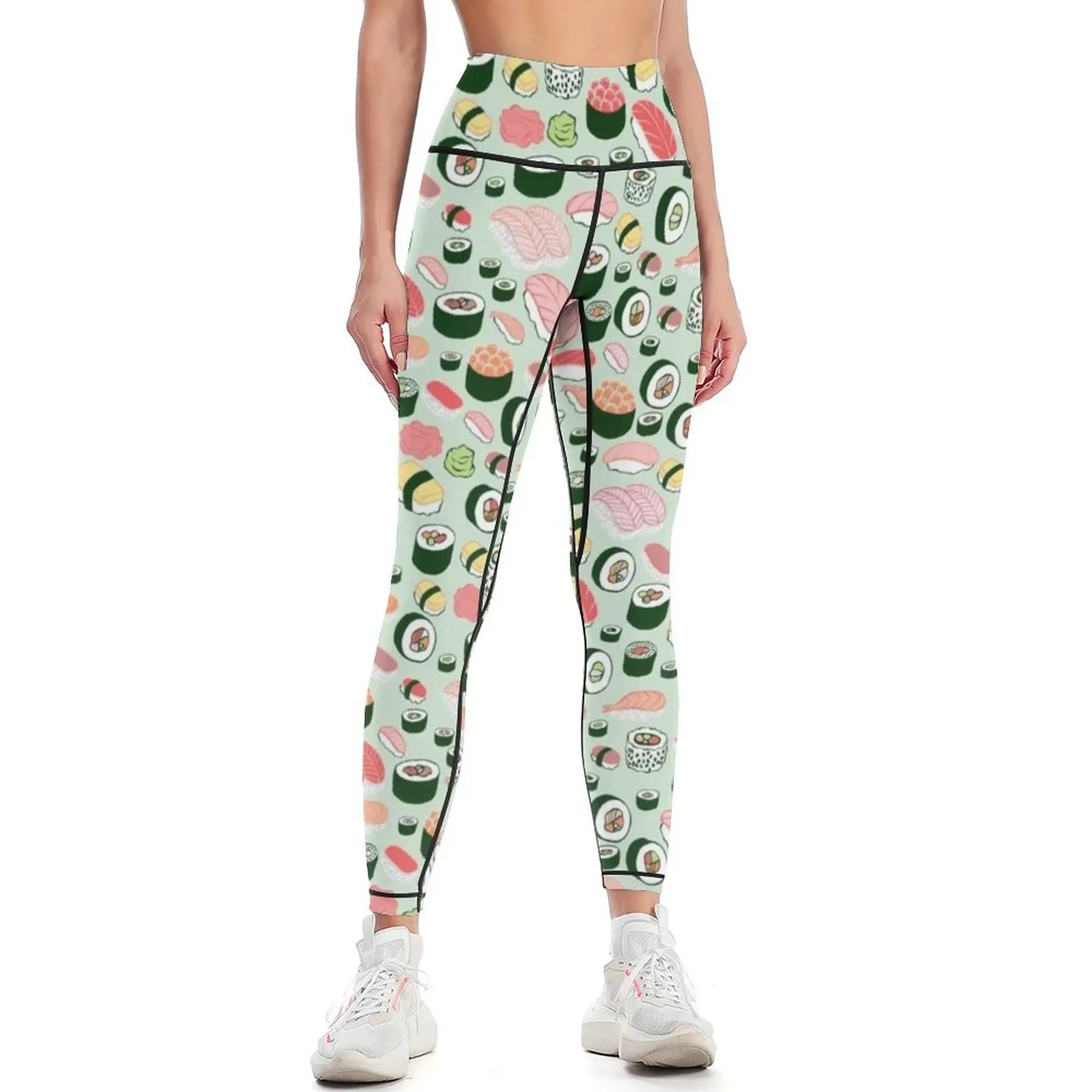 

Sushi Forever! Leggings Women's sports pants sports for gym jogging pants Sportswear woman gym Womens Leggings