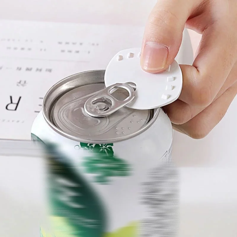 Can Lid Can Sealer Beverage Can Cap Can Protector Barricade Soda Cap Sealer Plastic Beer Drink Lid Protector for Beer image 3