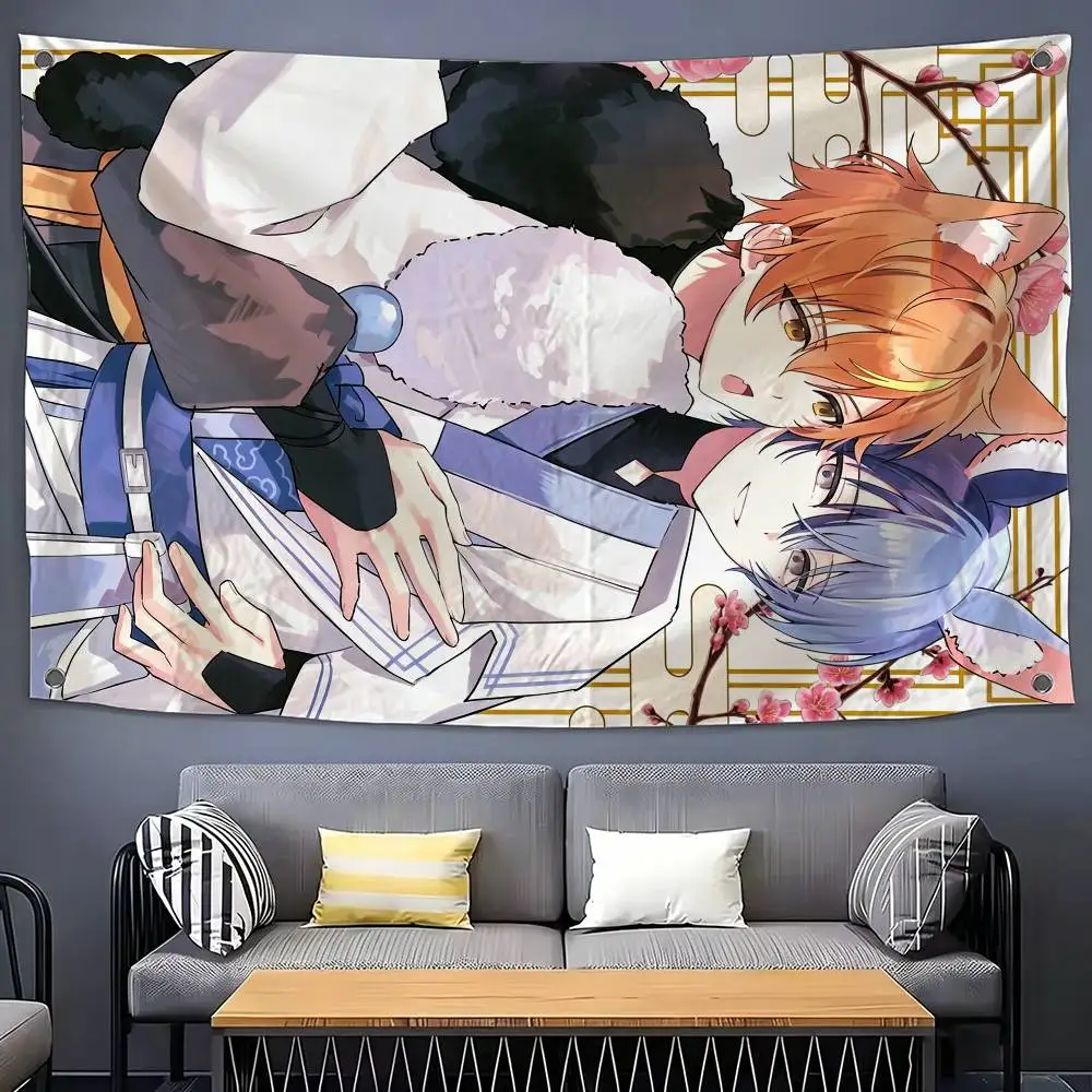 A-Akitoya Akito T-Toya Flaggen, Wandbehang, Wandteppich, für den Außenbereich, Garage, Zimmer, dekorative Flagge, Hintergrunddecke
