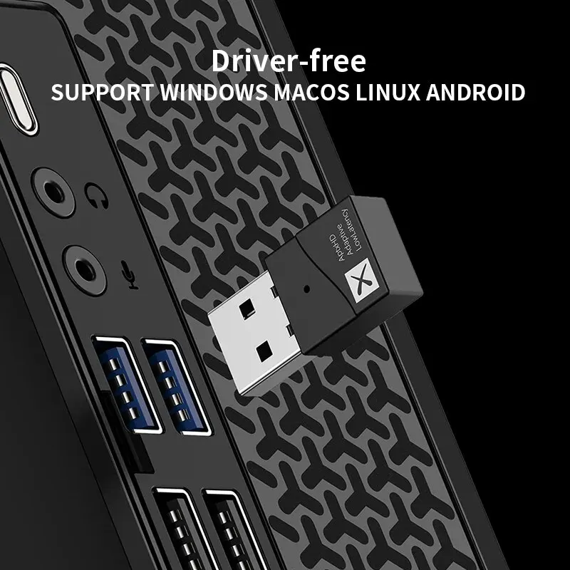 PS4, Bluetooth 5.2,aptx,hd,低遅延,アダプティブUSB,ハンズフリー,通話,ノートブック,PC,テレビ用のワイヤレスオーディオアダプター