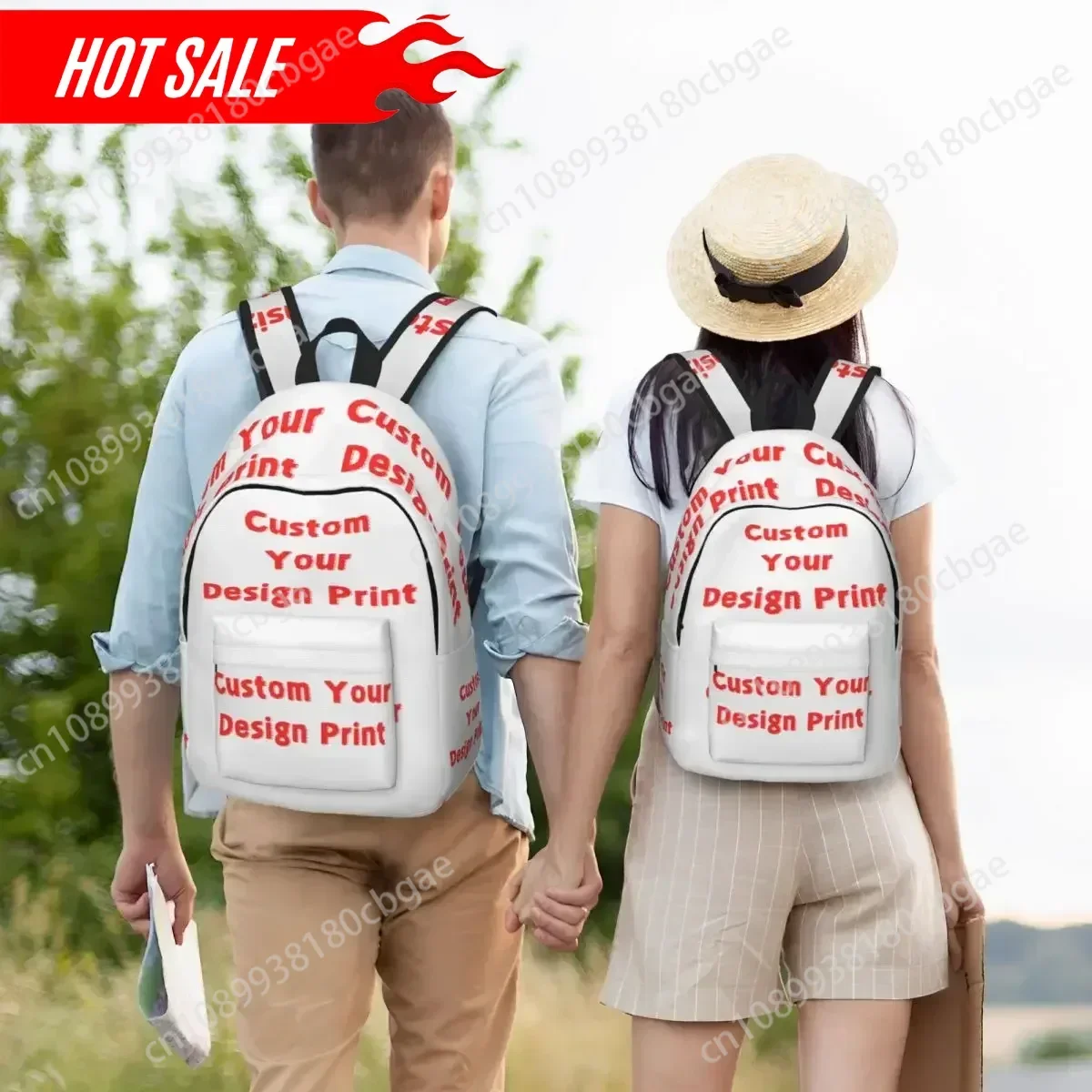 Custom Your Photo Backpack Super Star Singer Anime Travel Backpacks Boy Casual High School Bags Custom Large Rucksack