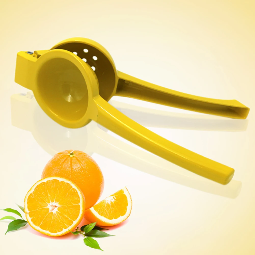 Lemon Squeezer Hand Pressed Orange Fruit Juicer Max Extraction Portable Practical Kitchen Tool Aluminum Alloy Hand Lemon Juicer