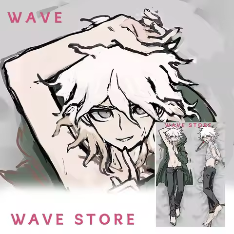 Dakimakura Danganronpa 2 Goodbye Despair Nagito Komaeda Anime Double sided Print Life Size Body Pillow Case Cover Pillowcase