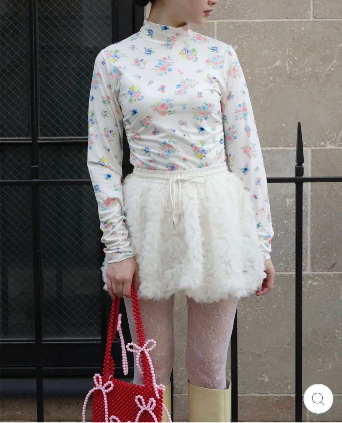 Estilo japonês floral impressão doce bottom topos outono novo 2025 feminino fino-ajuste fino manga longa topos camiseta pulôver mujer