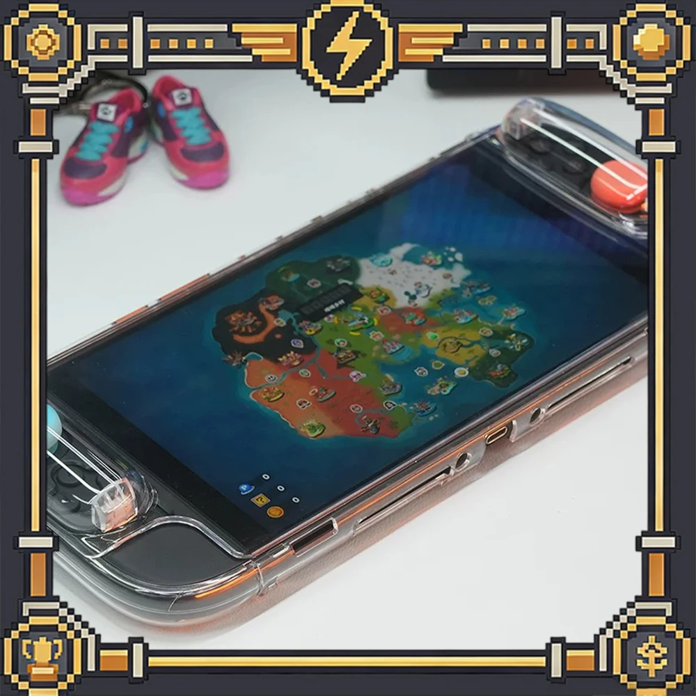 IINE Magnetic Protective Shell Game Console Storage Box Split Flip All-inclusive Hard Shell Frontal Magnetic Attraction