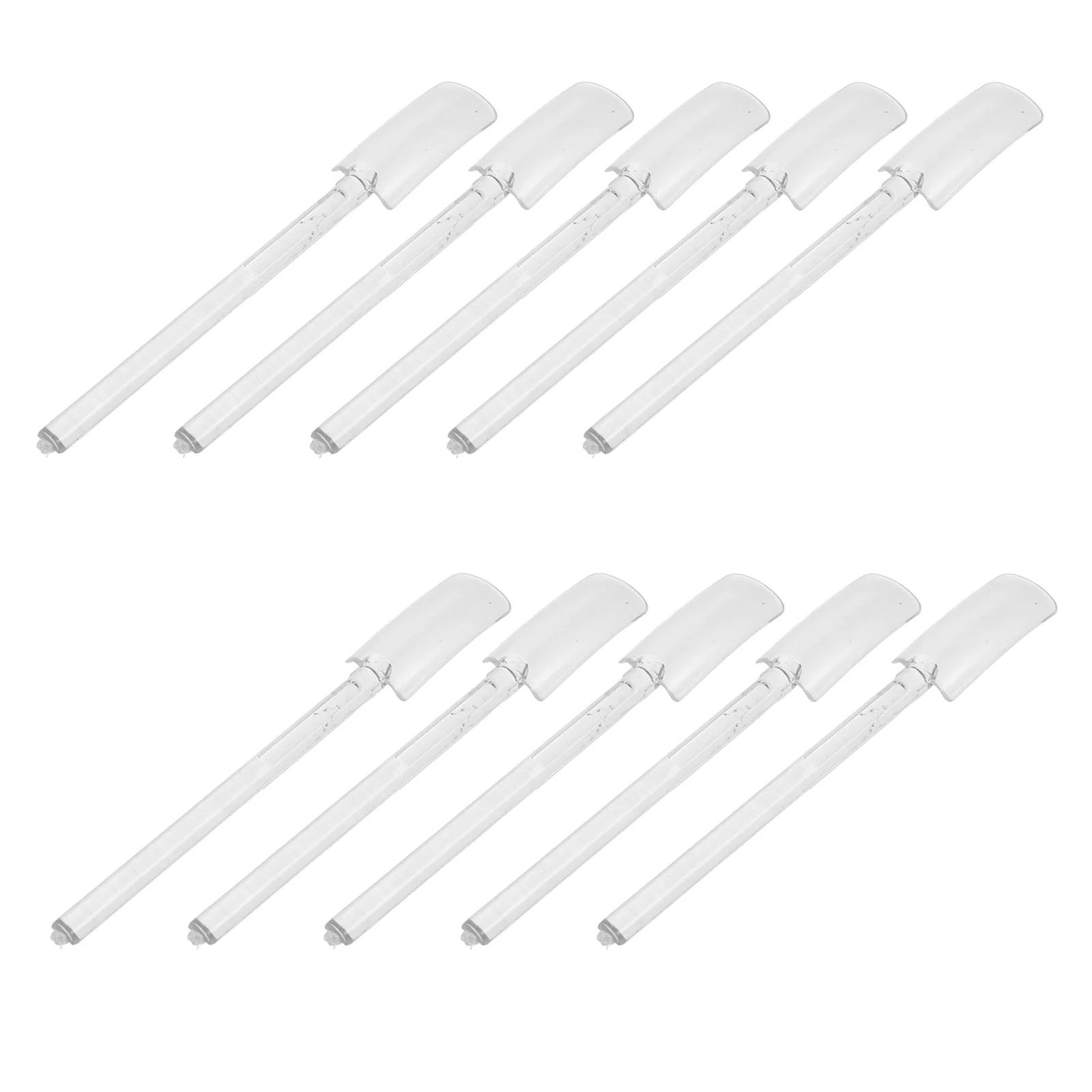 

32Pcs Transparent Nail Polish Display Board Portable Versatile Organizer for Nail Art Tips and False Nails Ideal for Salons and