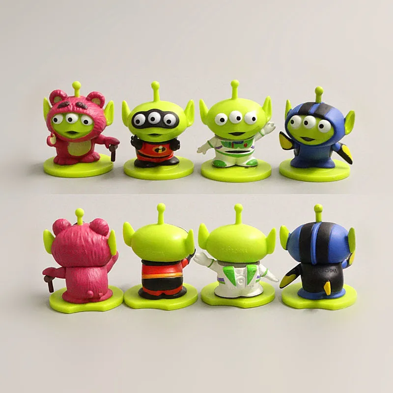 

Toy Story, Three-Eyed Monster Disguise, Buzz Lightyear, Woody, Strawberry Bear, Doll Ornaments