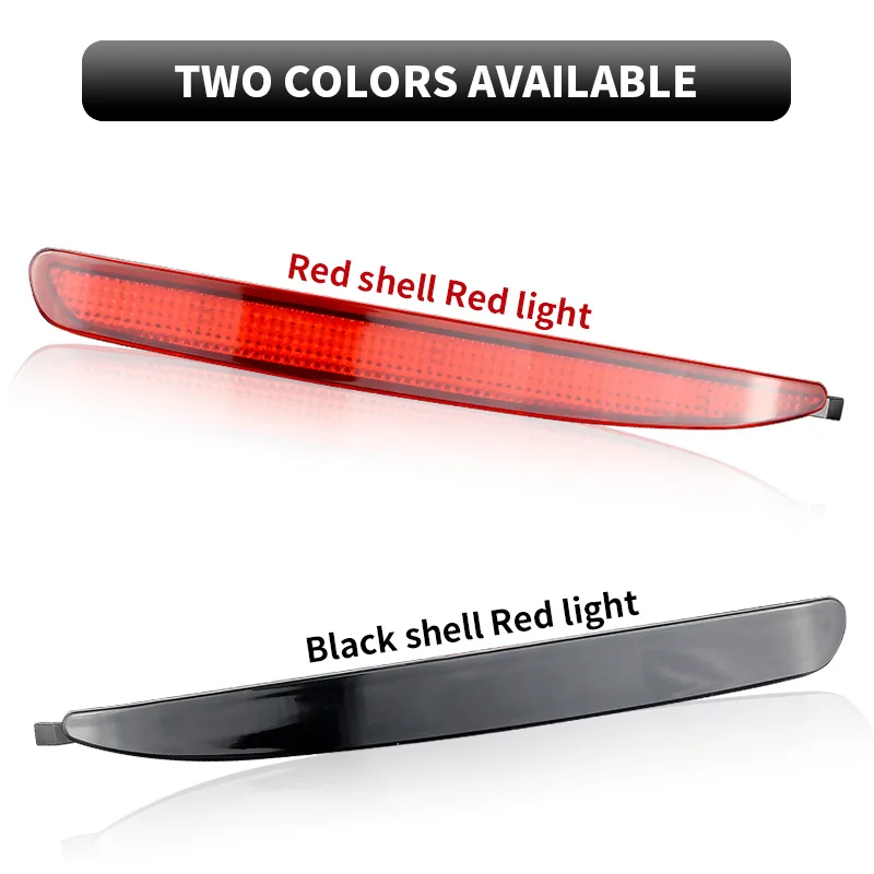 

2PCS LED Rear Bumper Reflector Brake Lights Canbus For Mazda 6 2003-2008 Red/Smoked Lens Tail Stop Warning Lamps Car Accessories