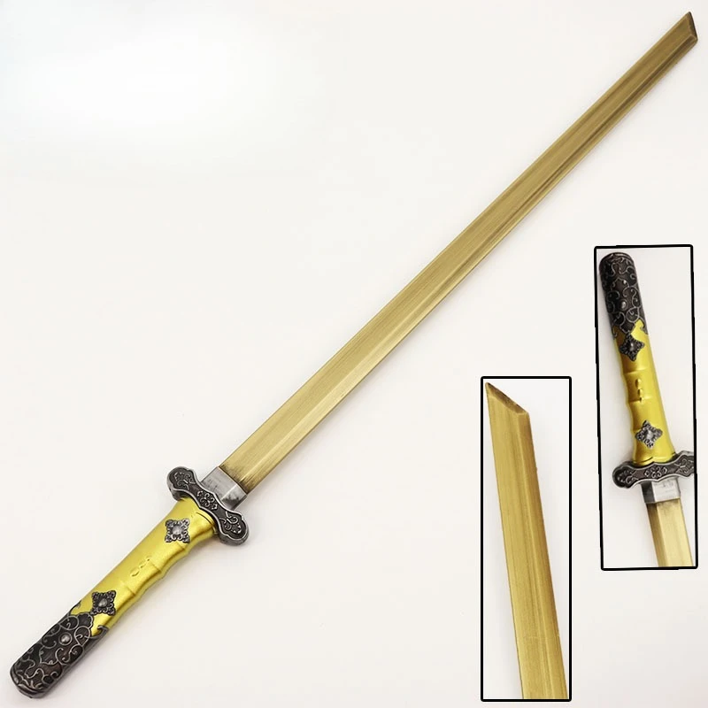 

100cm/33.37in Katana Light Sword PU The Blade of Zhuguo Game Peripherals Model Props Cosplay Samurai Ornaments Toys Collectible