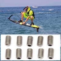 X7JD 10 Pcs Grub Screws Surfboard Fin Screws for Surfs Board/SUPs Board/Long Board