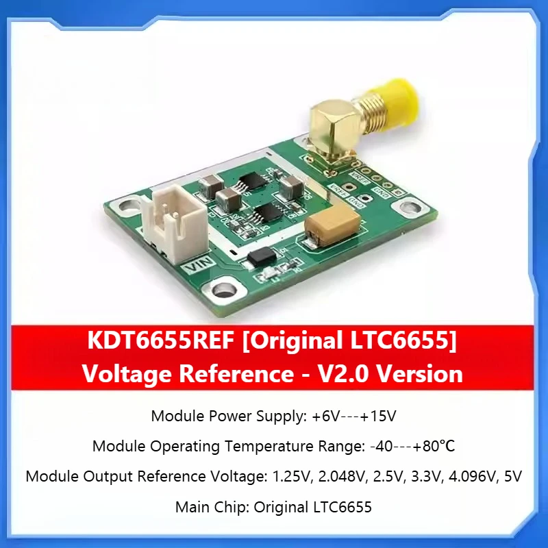 LTC6655 Voltage Reference Source Hand-held Multimeter Calibration Voltage Source High-precision Voltage Reference KDT6655REF-001