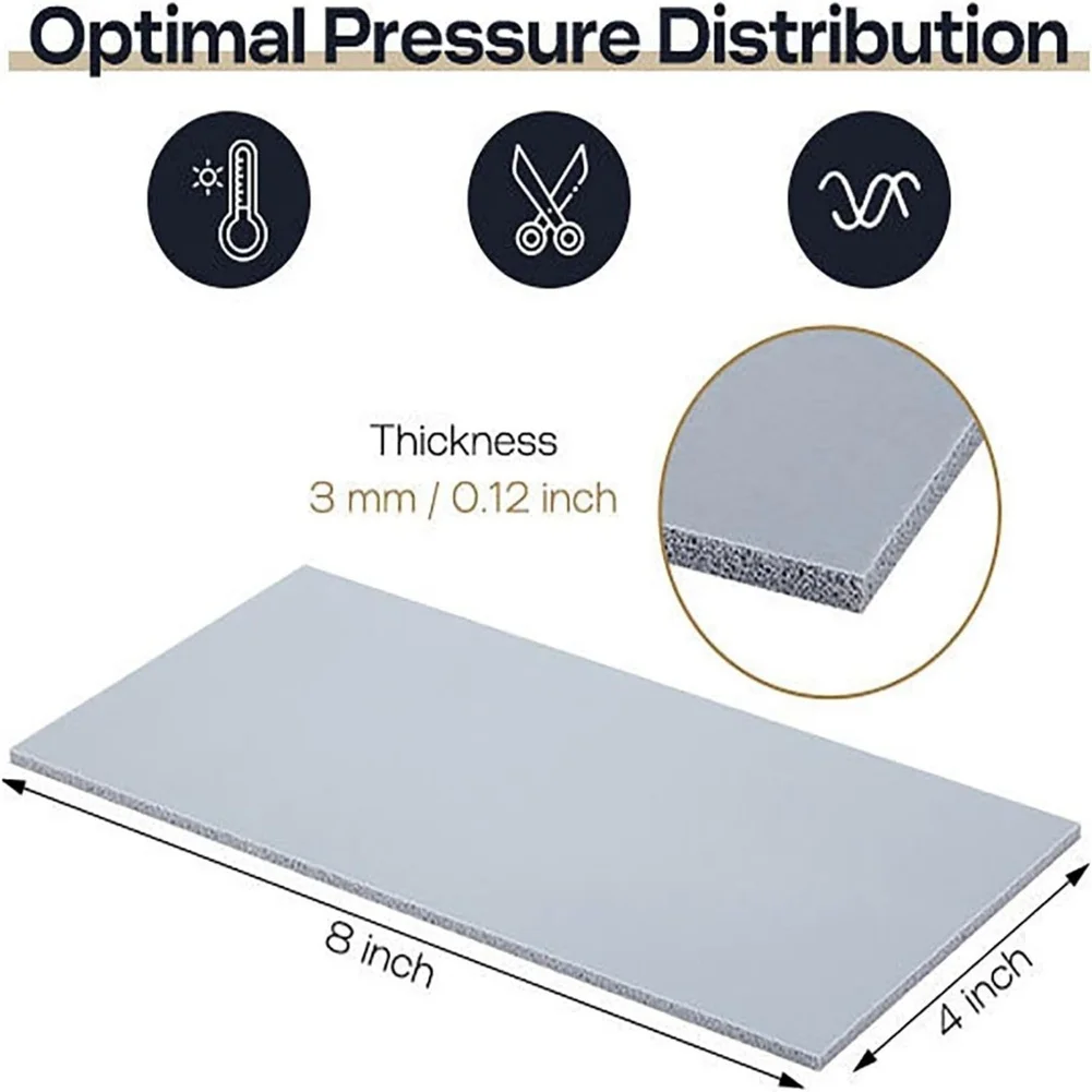 Cap Press Pad Heat Press Pad Commercial Printing As Shown Optimized Pressure Silicone Mat Even Pressure Distribution