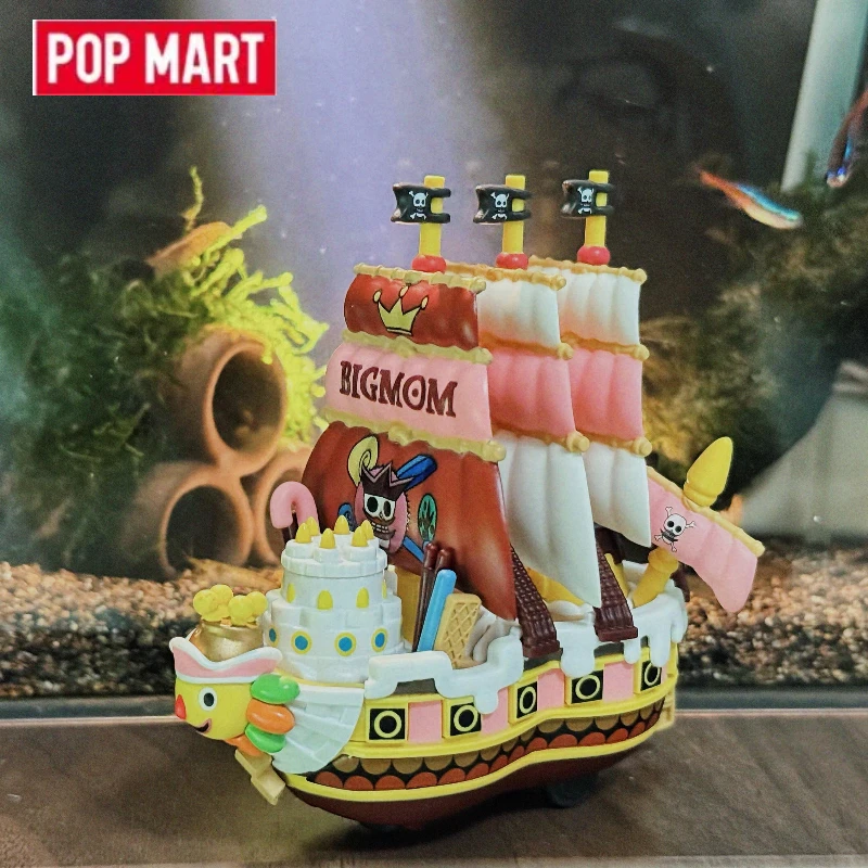 

Popmart Labubu Navigation King's Great Route Series Model Vehicle Blind Box Fashion Desktop Decor Toy Gift Authentic