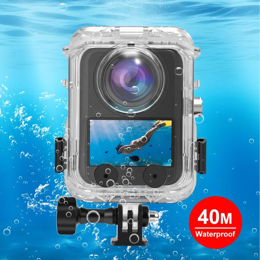 

PULUZ 40m Depth Waterproof Camera Case For DJI Osmo 360 Diving Housing Underwater Cover For DJI Osmo 360 Waterproof Cover