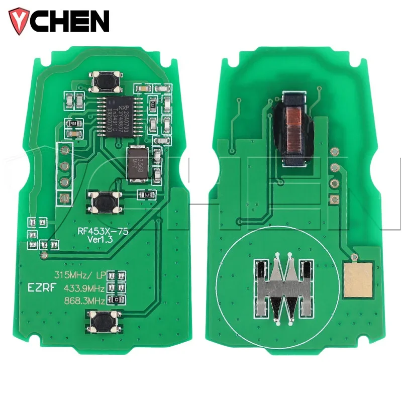 Zdalny inteligentny pilot 46 Chip 315LP 315/433/868MHz do BMW CAS3 System 1/3/5/7 Series X5 X6 E60 E61 E70 E71 E87 E90 Z4 Keyless Go