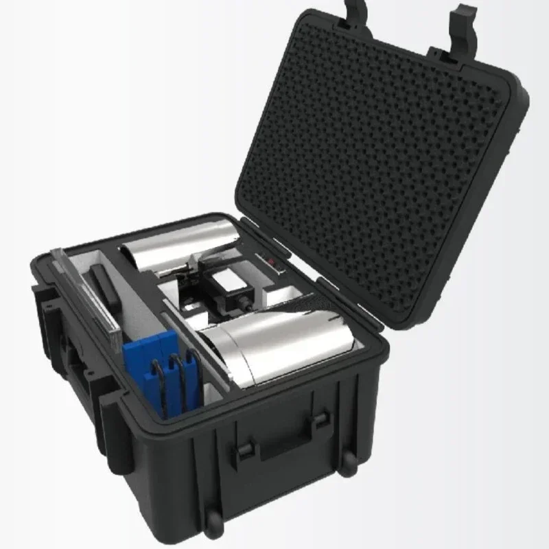 Air compressor energy efficiency tester inlet installation, air compressor energy efficiency analyzer